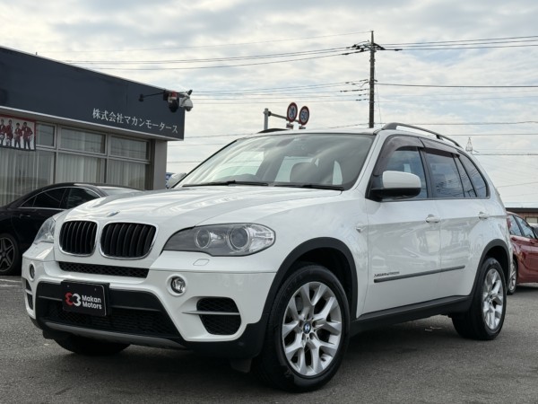 BMW　X5 xドライブ35dブルーパフォーマンス 4WD サンルーフ ヒータ-付レザーシート Bカメラ